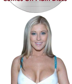 1x MICHELLE BARRETT (MICHELLE B) ON HER OWN DVD – comes on plain discreet discs only – see pics